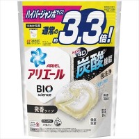 P&G Ariel Bio Detergent 4D Gel Ball Refill Pack (White) - Natural Microscented 39pcs
